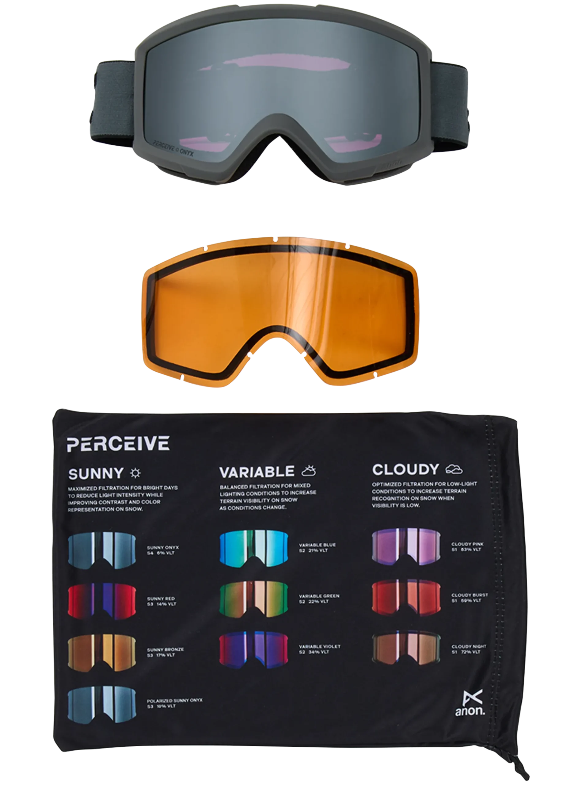 Anon Helix 2.0 Brille + Zusatzbrillenglas