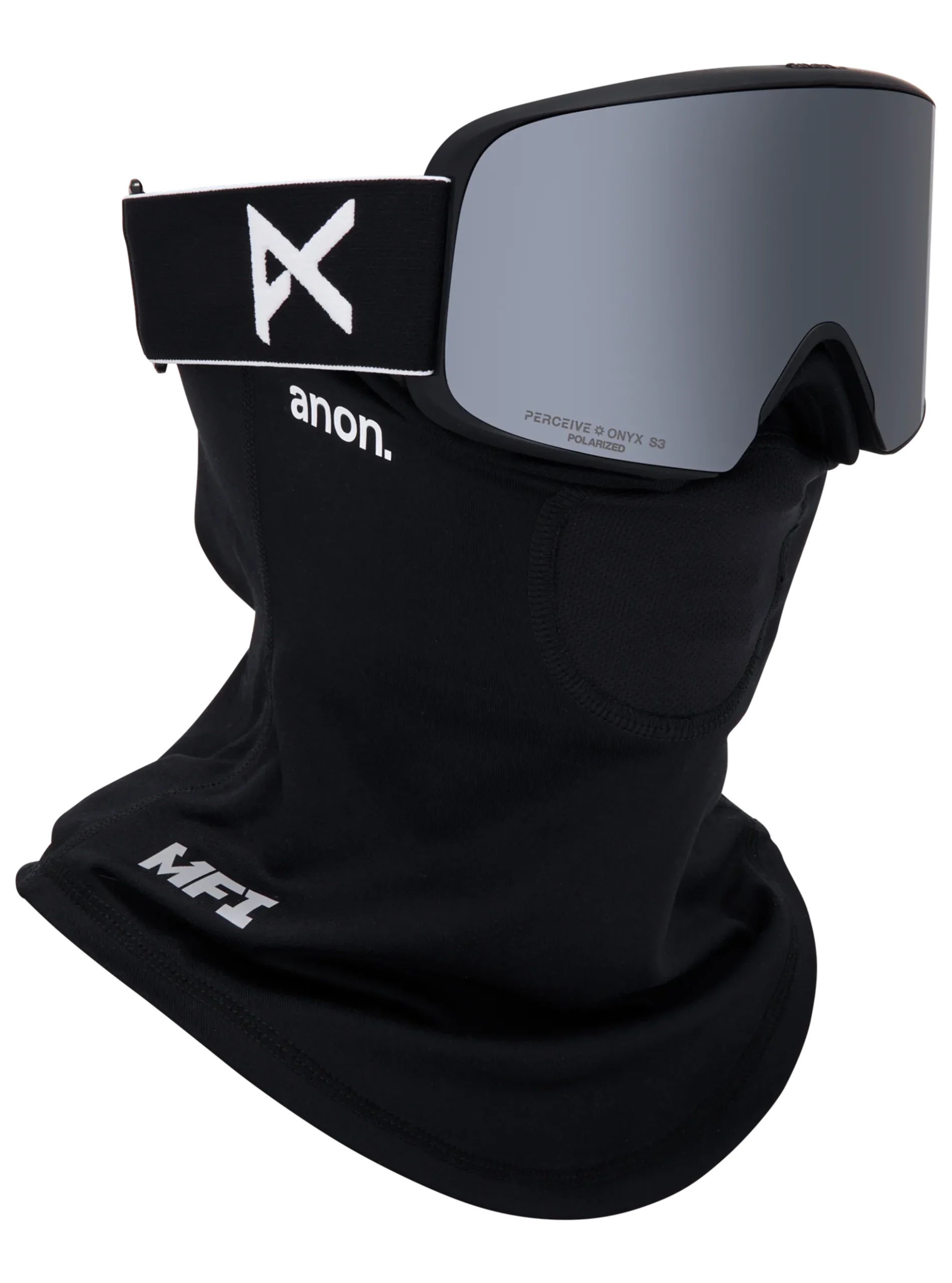 Anon M6 Brille + polarisiertes Perceive Brillenglas + MFI® Face Mask