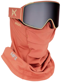 Anon M4 Brille (zylindrisch) + Zusatzbrillenglas + MFI® Face Mask