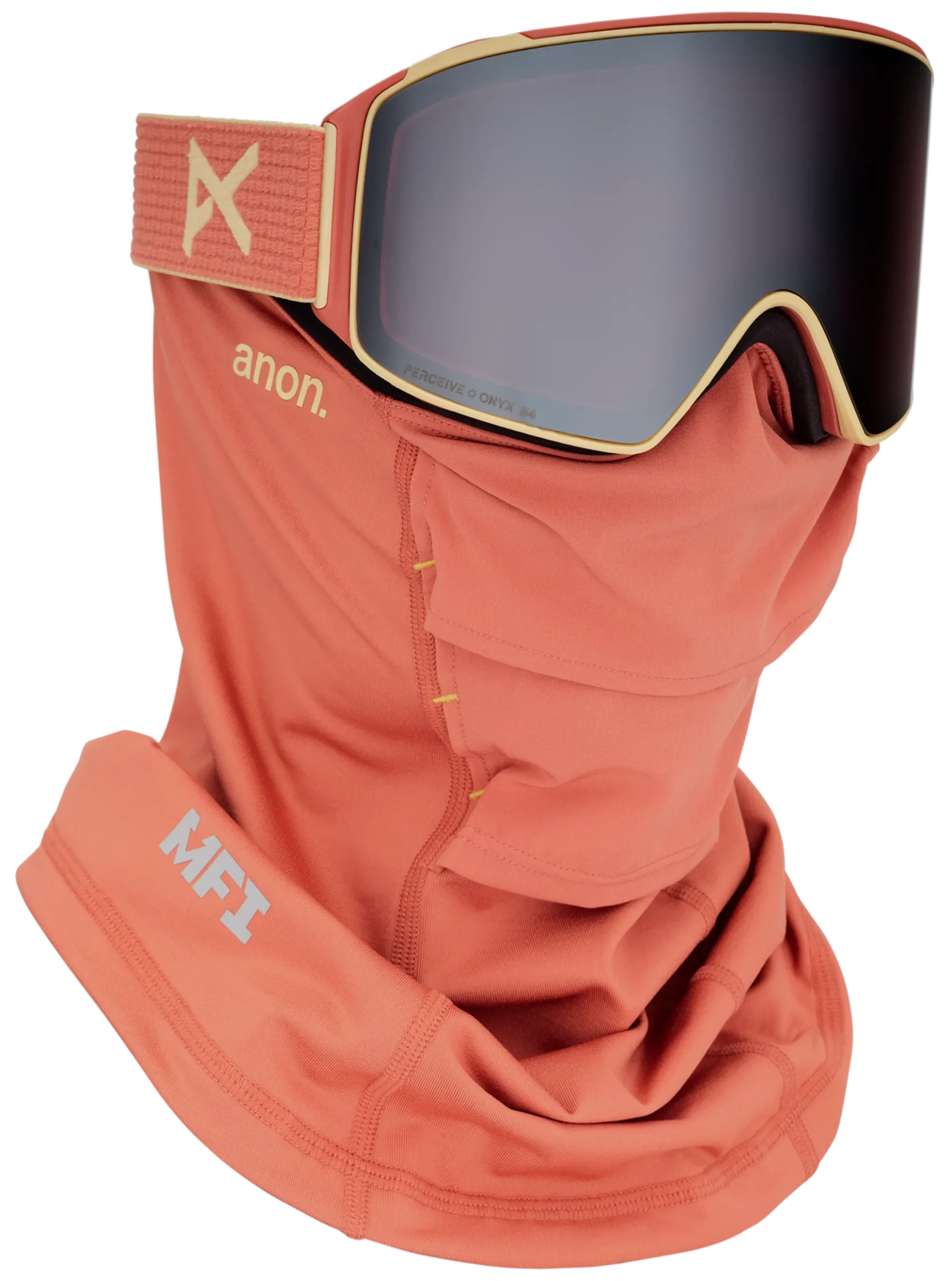 Anon M4 Brille (zylindrisch) + Zusatzbrillenglas + MFI® Face Mask
