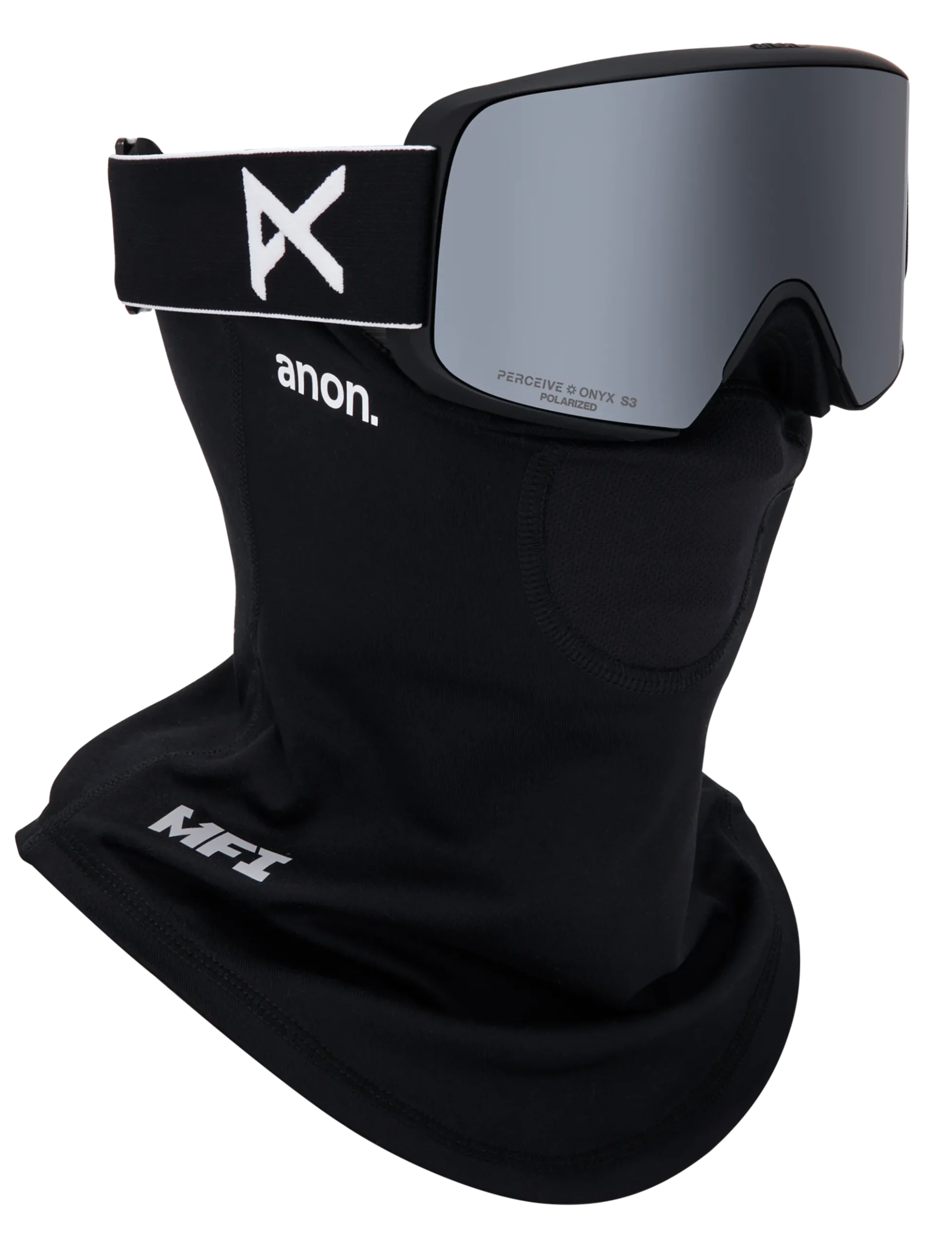 Anon M6S Brille + polarisiertes Perceive Brillenglas + MFI® Face Mask