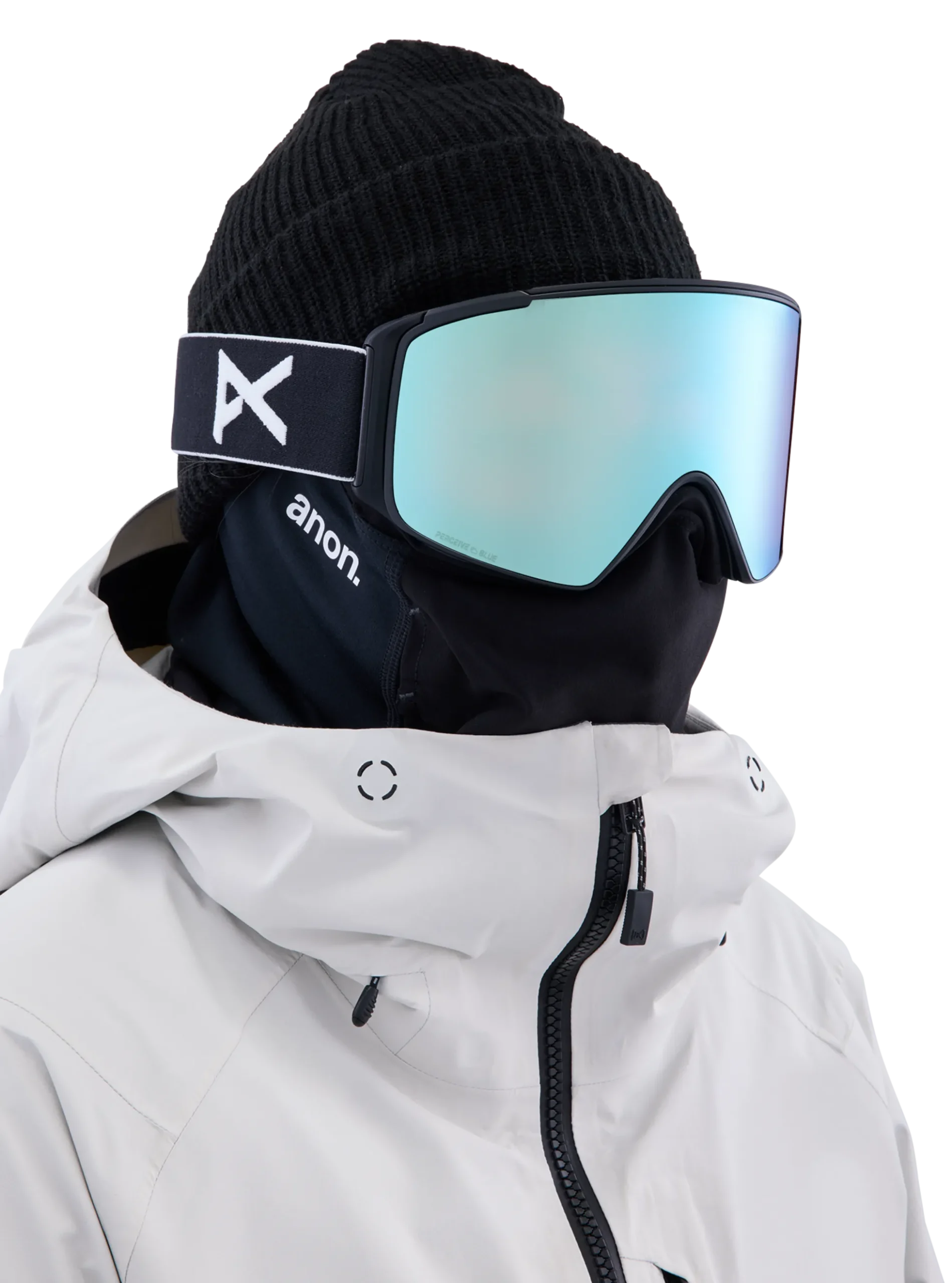 Anon M4S Brille (zylindrisch) – Low Bridge Fit + Zusatzbrillenglas