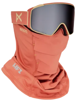 Anon M4S Brille (zylindrisch) + Zusatzbrillenglas + MFI® Face Mask