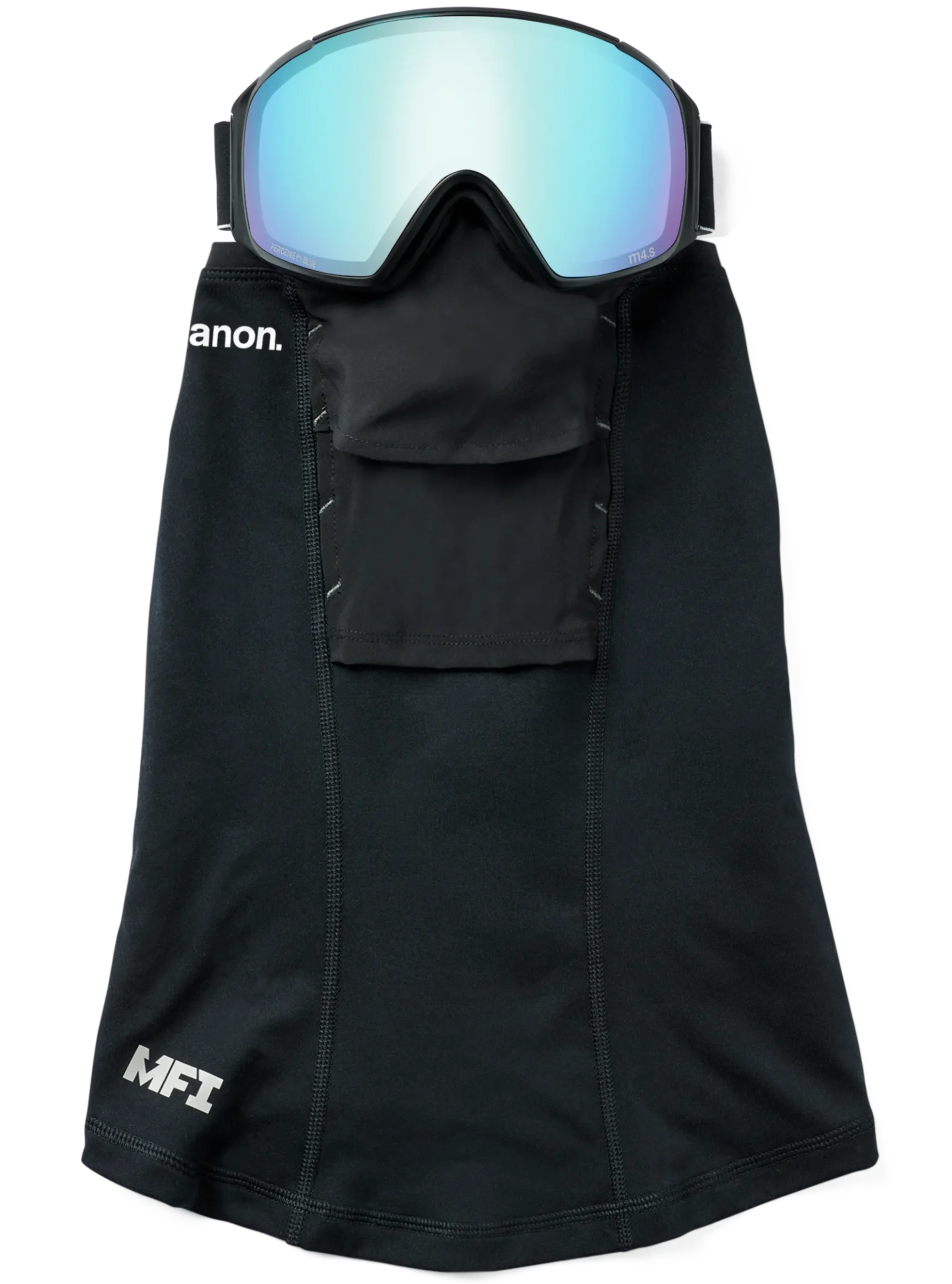 Anon M4S Low Bridge Fit Brille (torisch) + Zusatzbrillenglas + MFI® Face Mask