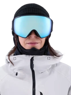 Anon M4S Low Bridge Fit Brille (torisch) + Zusatzbrillenglas + MFI® Face Mask