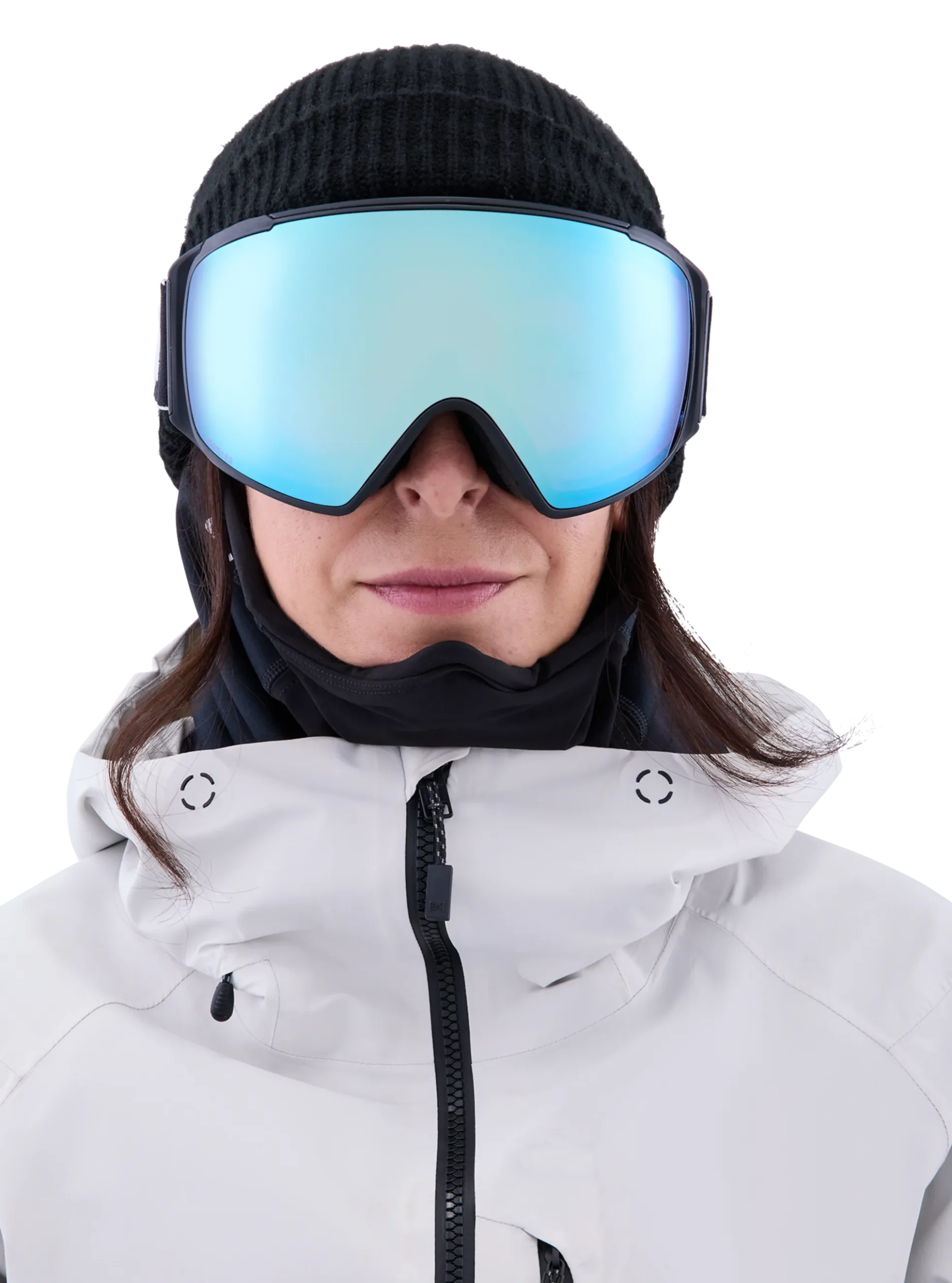 Anon M4S Low Bridge Fit Brille (torisch) + Zusatzbrillenglas + MFI® Face Mask