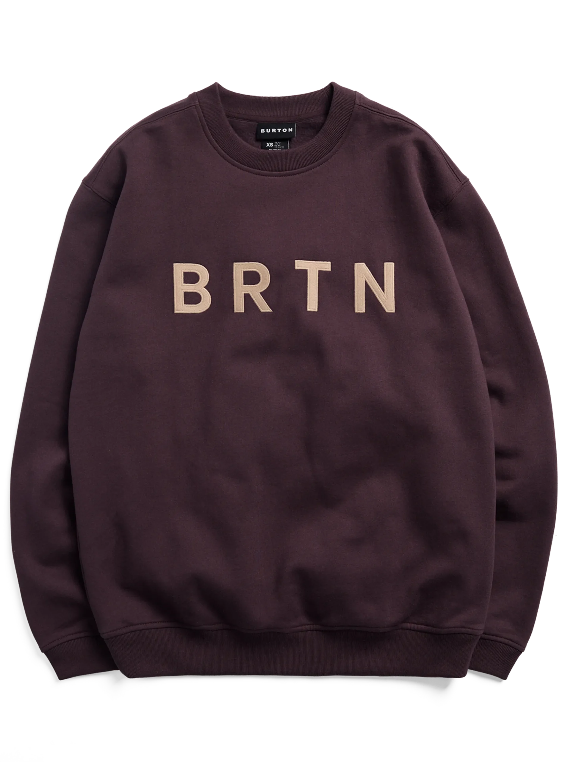 BRTN Sweatshirt mit Rundhalsausschnitt