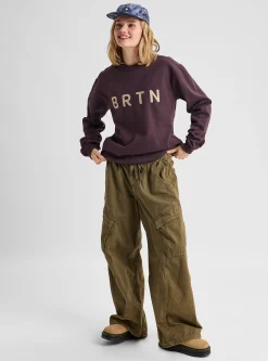 BRTN Sweatshirt mit Rundhalsausschnitt