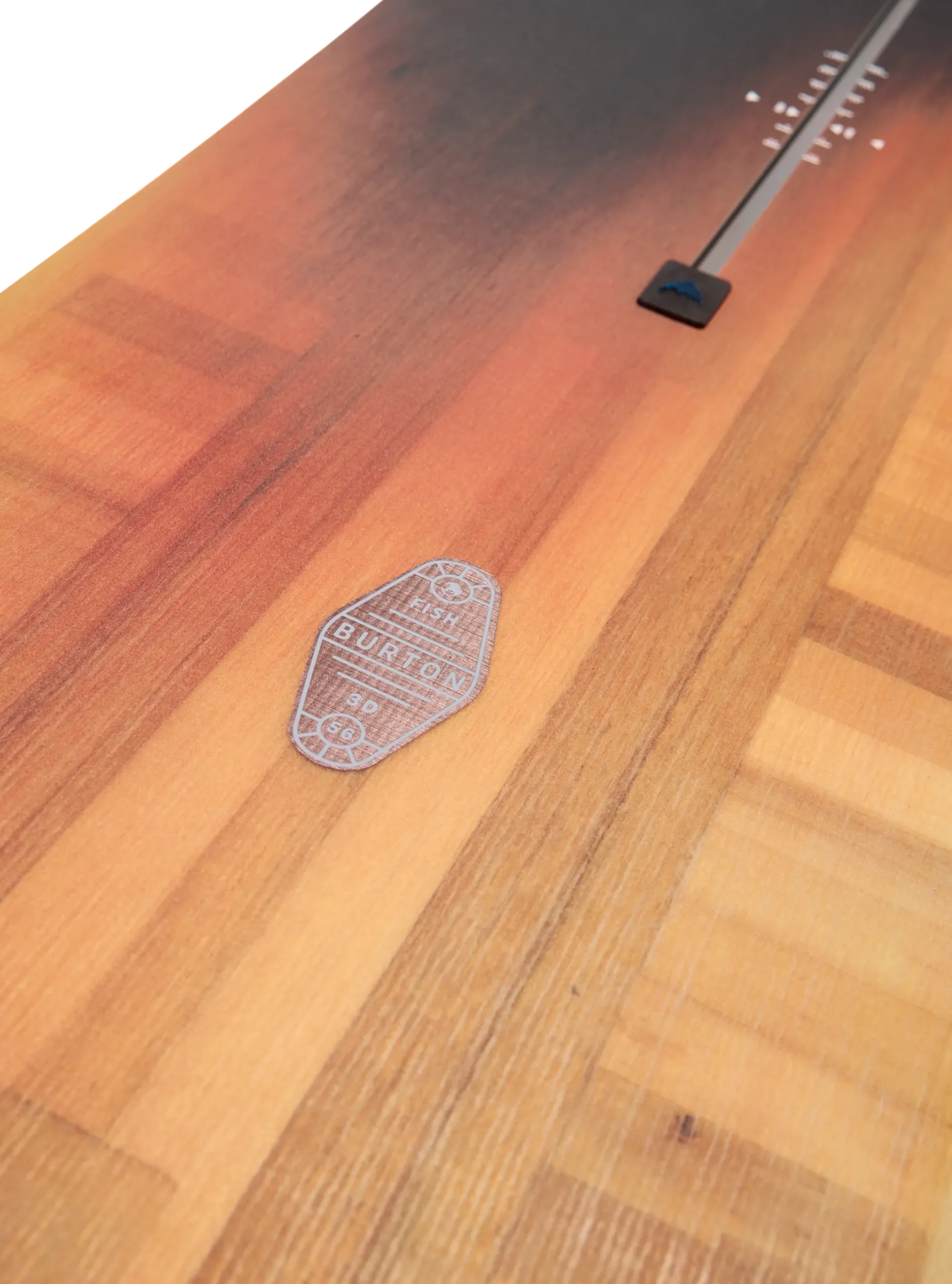 Burton 3D Fish Directional Flat Top Snowboard