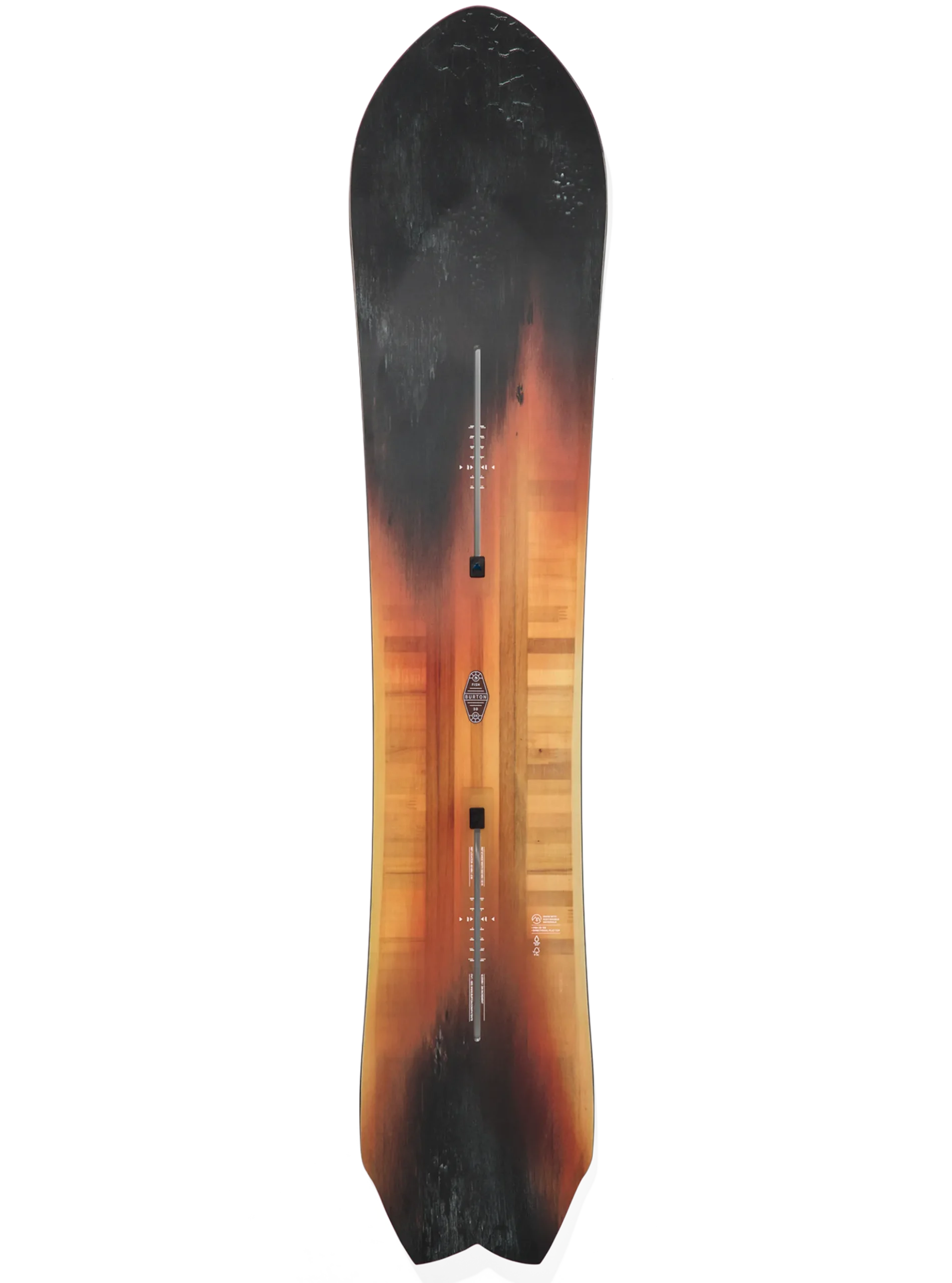 Burton 3D Fish Directional Flat Top Snowboard