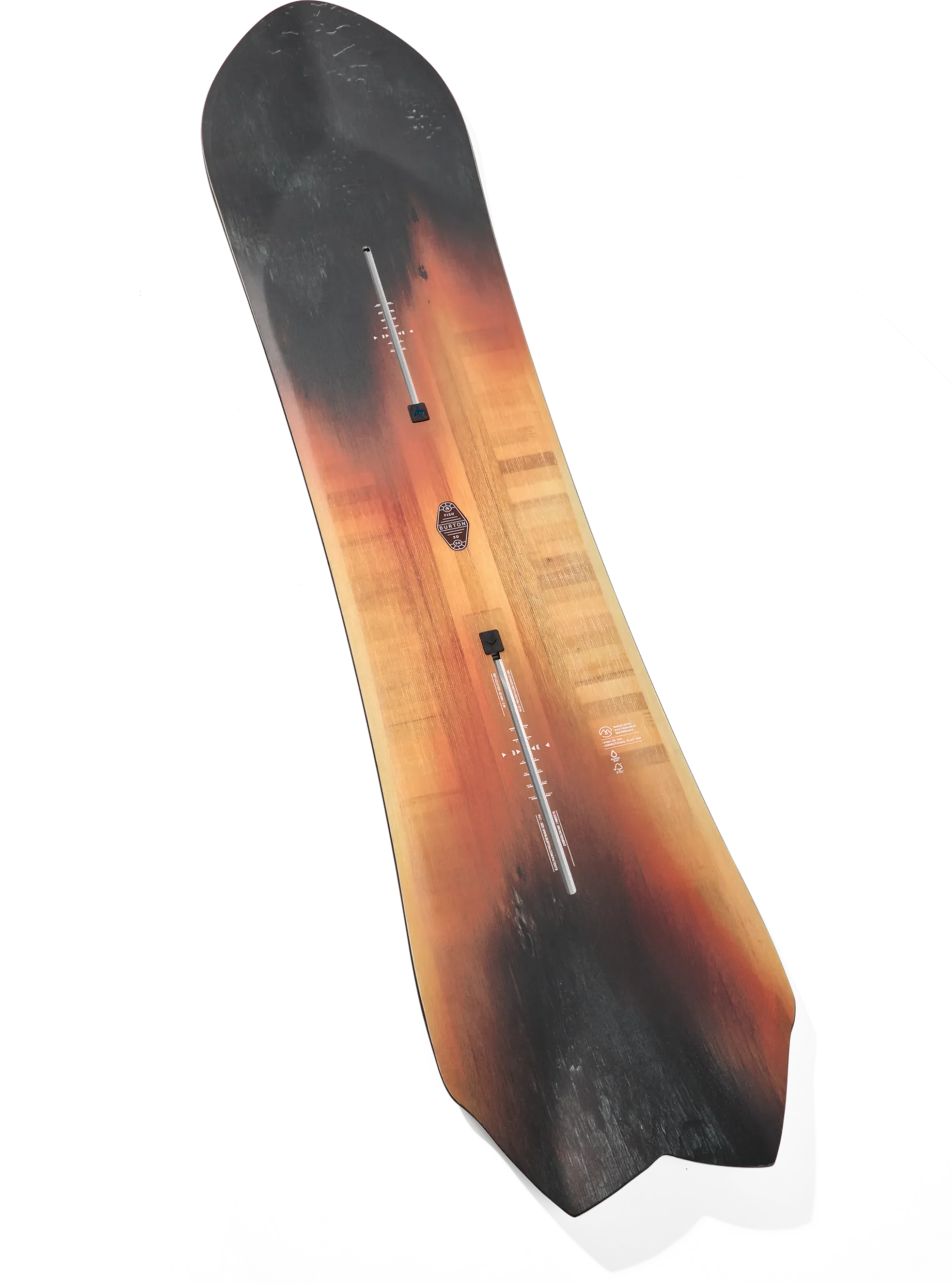 Burton 3D Fish Directional Flat Top Snowboard
