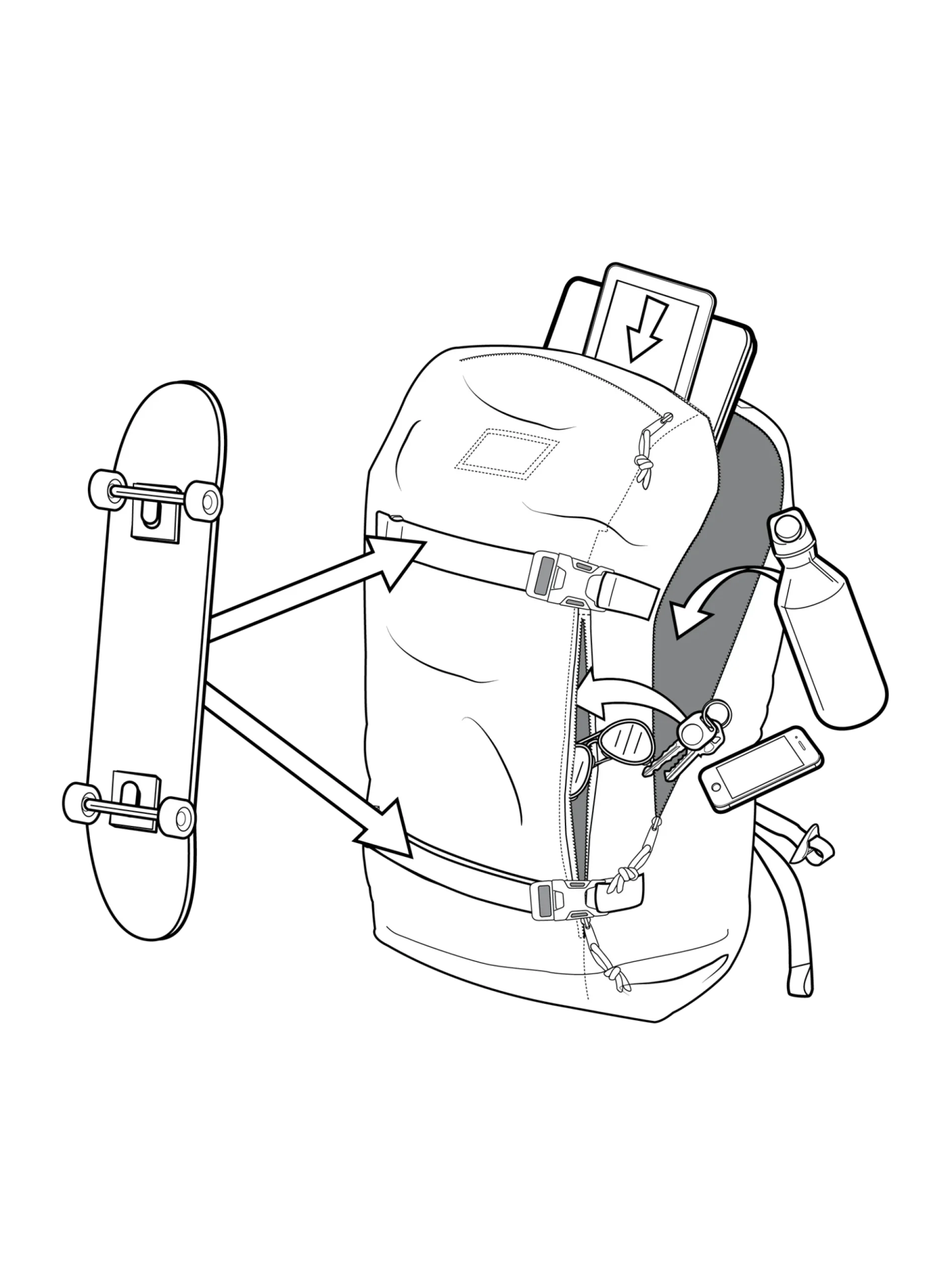Burton Kilo 2.0 27-Liter-Rucksack