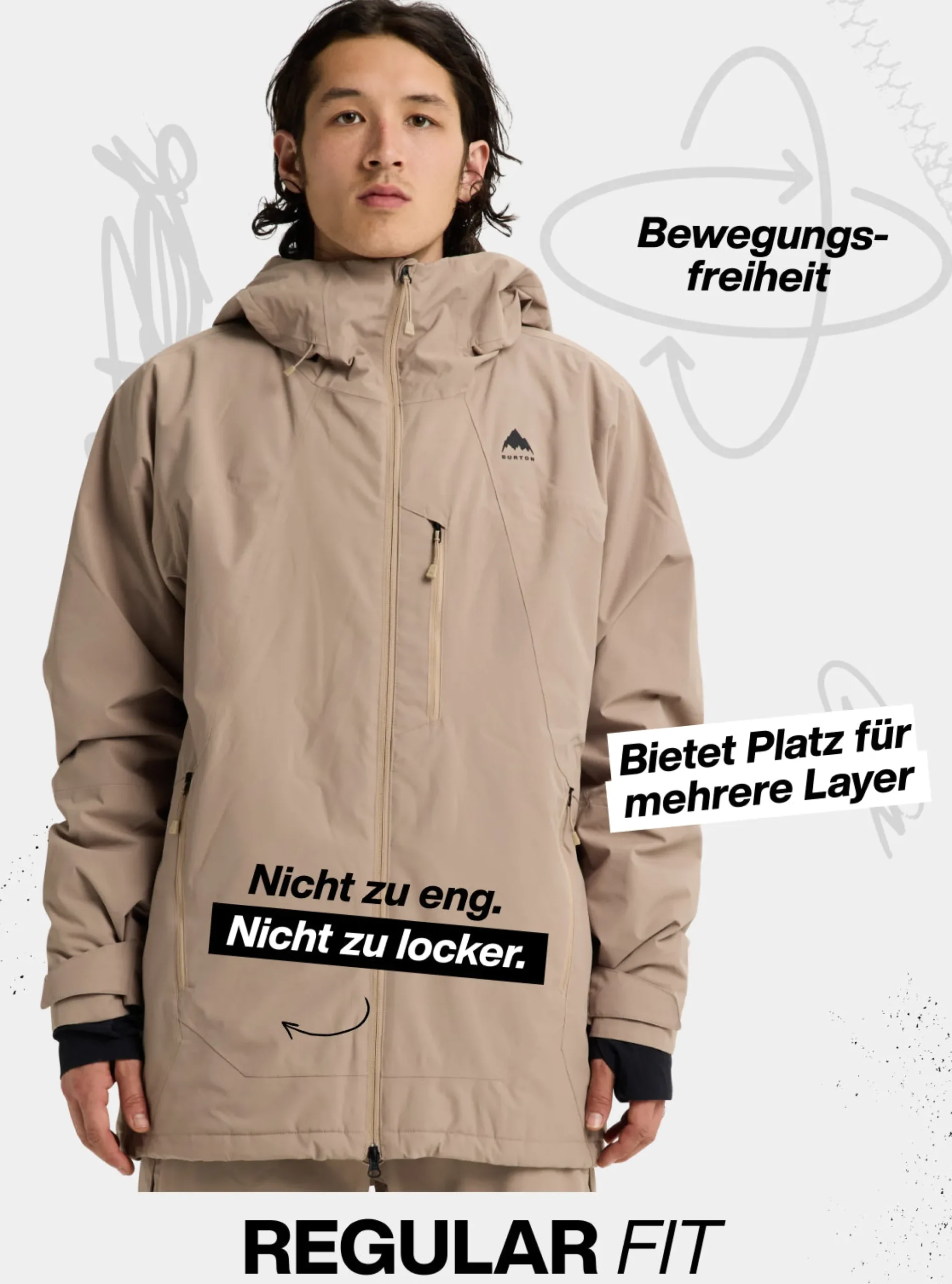 Burton Reserve GORE-TEX 2L Insulated Jacke für Herren
