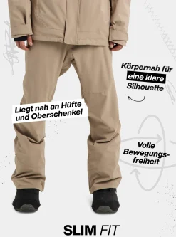 Burton Reserve 2L Stretch-Hose für Herren