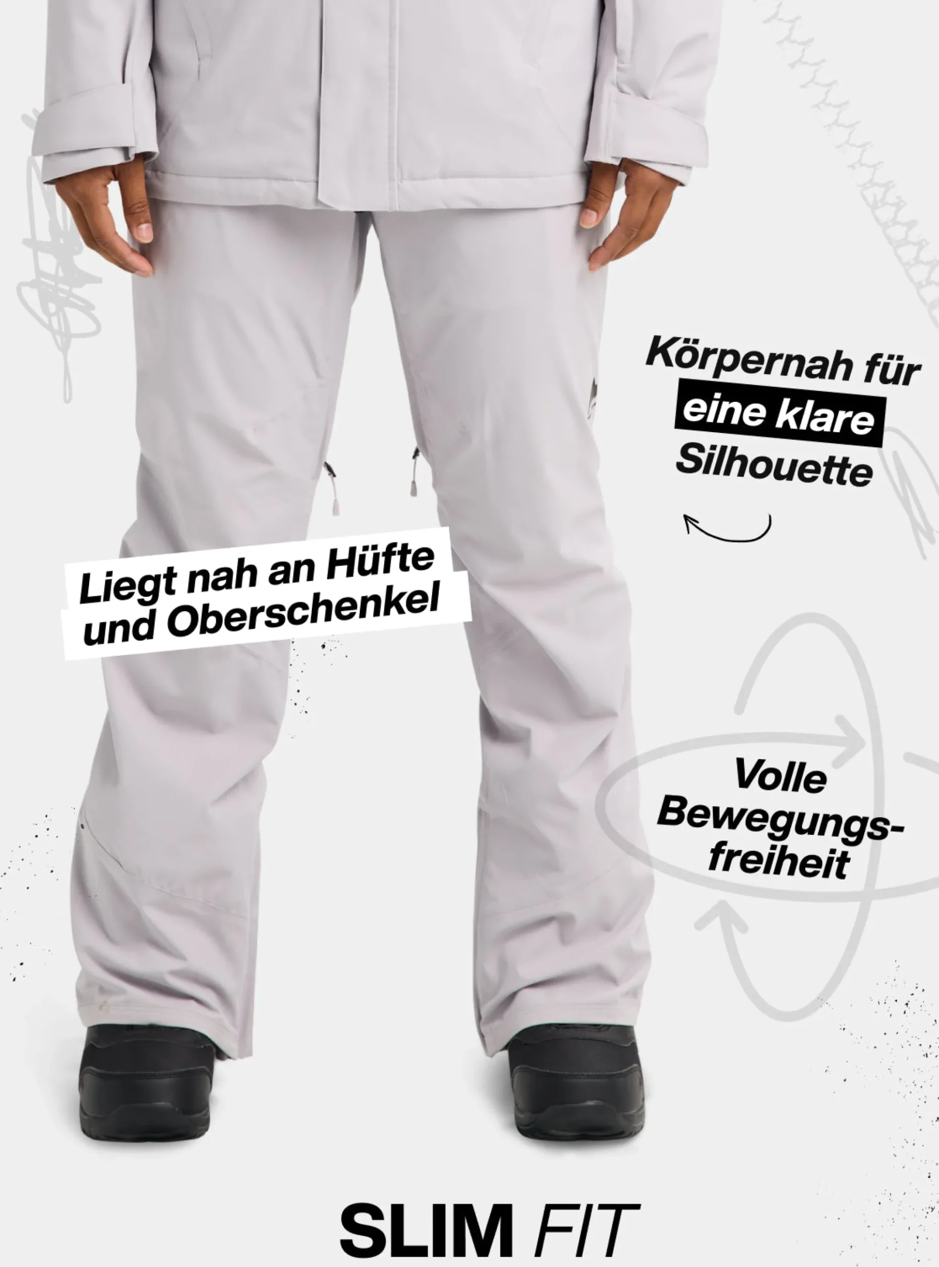 Burton Reserve 2L Stretch-Latzhose für Damen