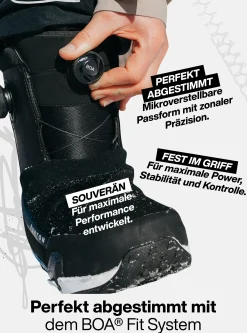 Burton Smalls BOA® Snowboardboots für Kinder