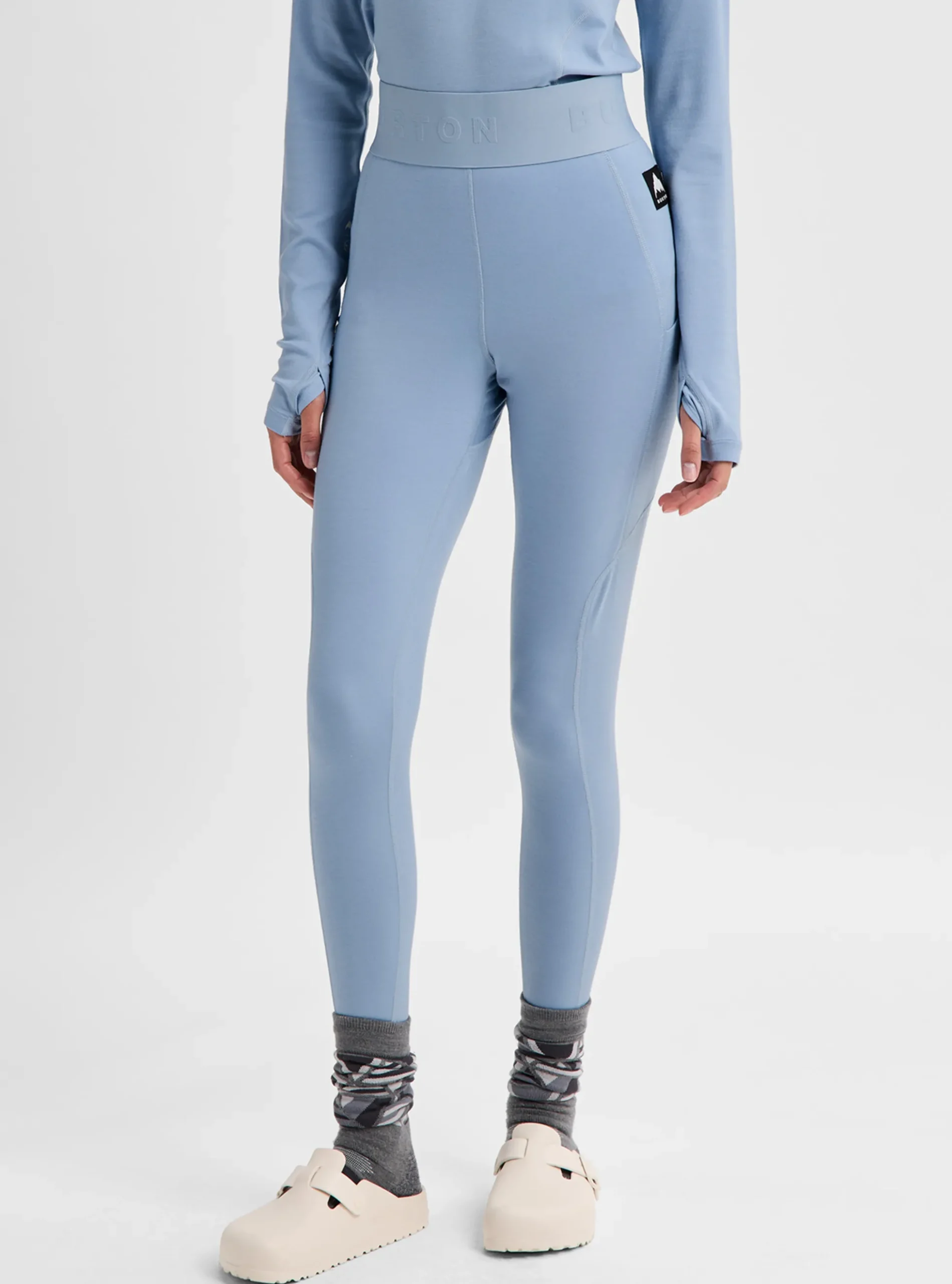 Damen Merino Blend Midweight Base Layer Pants
