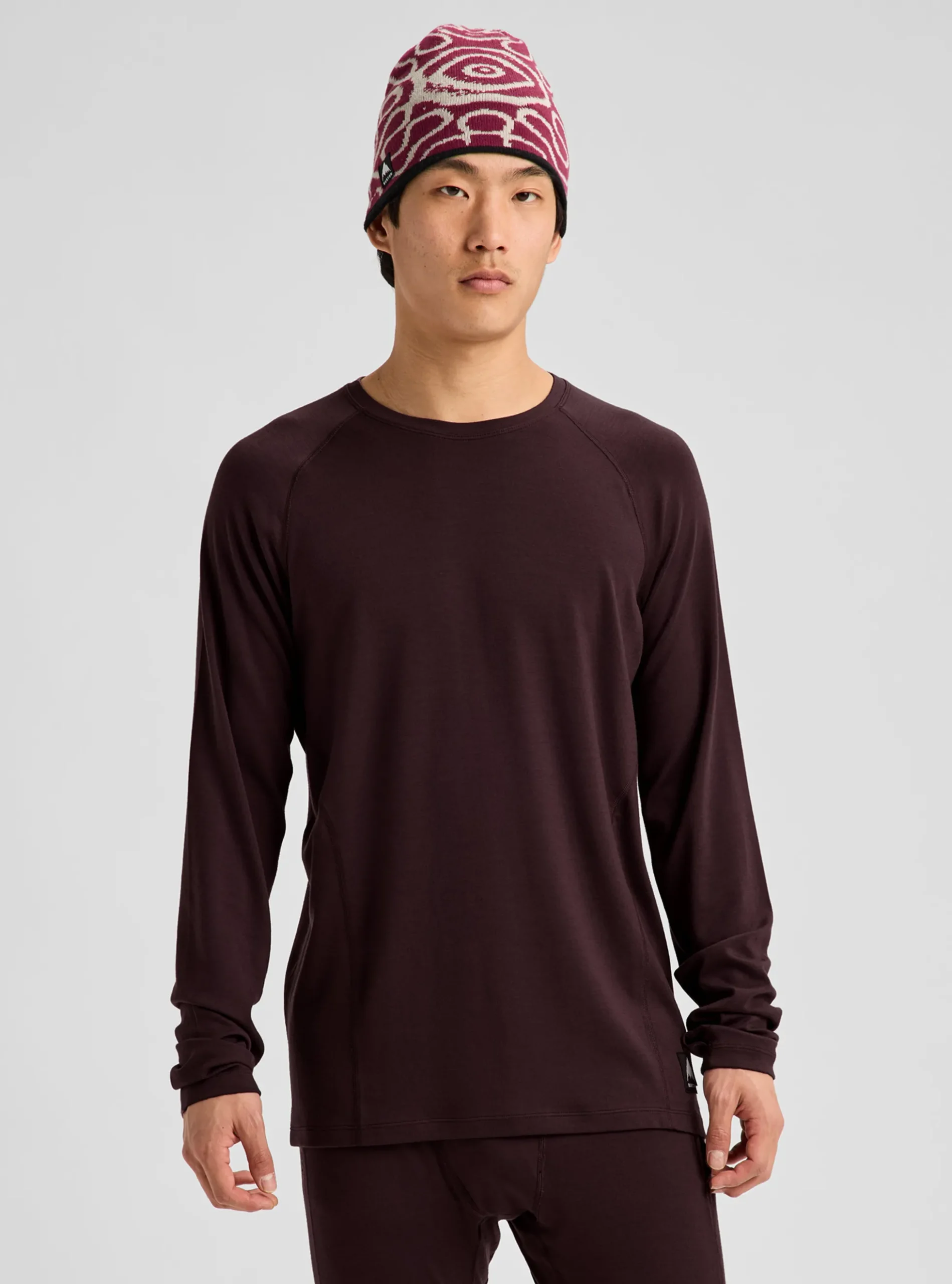 Herren Merino Blend Midweight Base Layer Crew