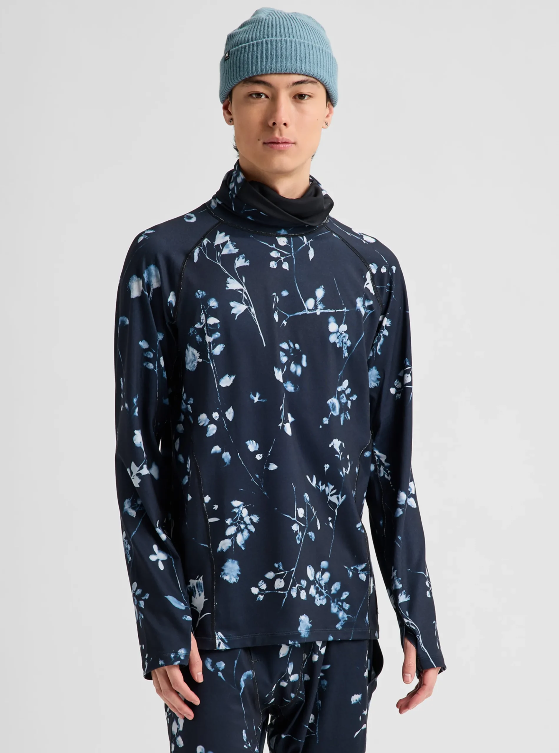 Herren Synthetic Midweight Base Layer Long Neck