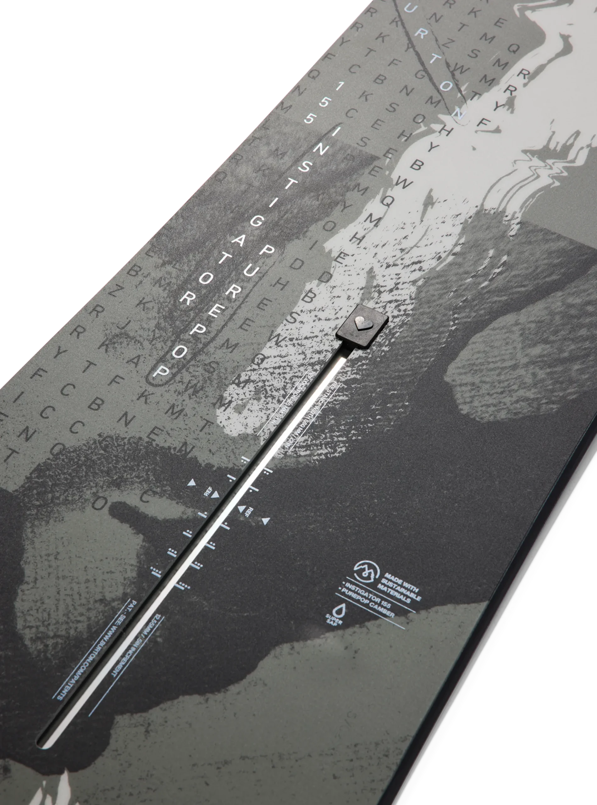 Instigator PurePop Camber Snowboard für Herren