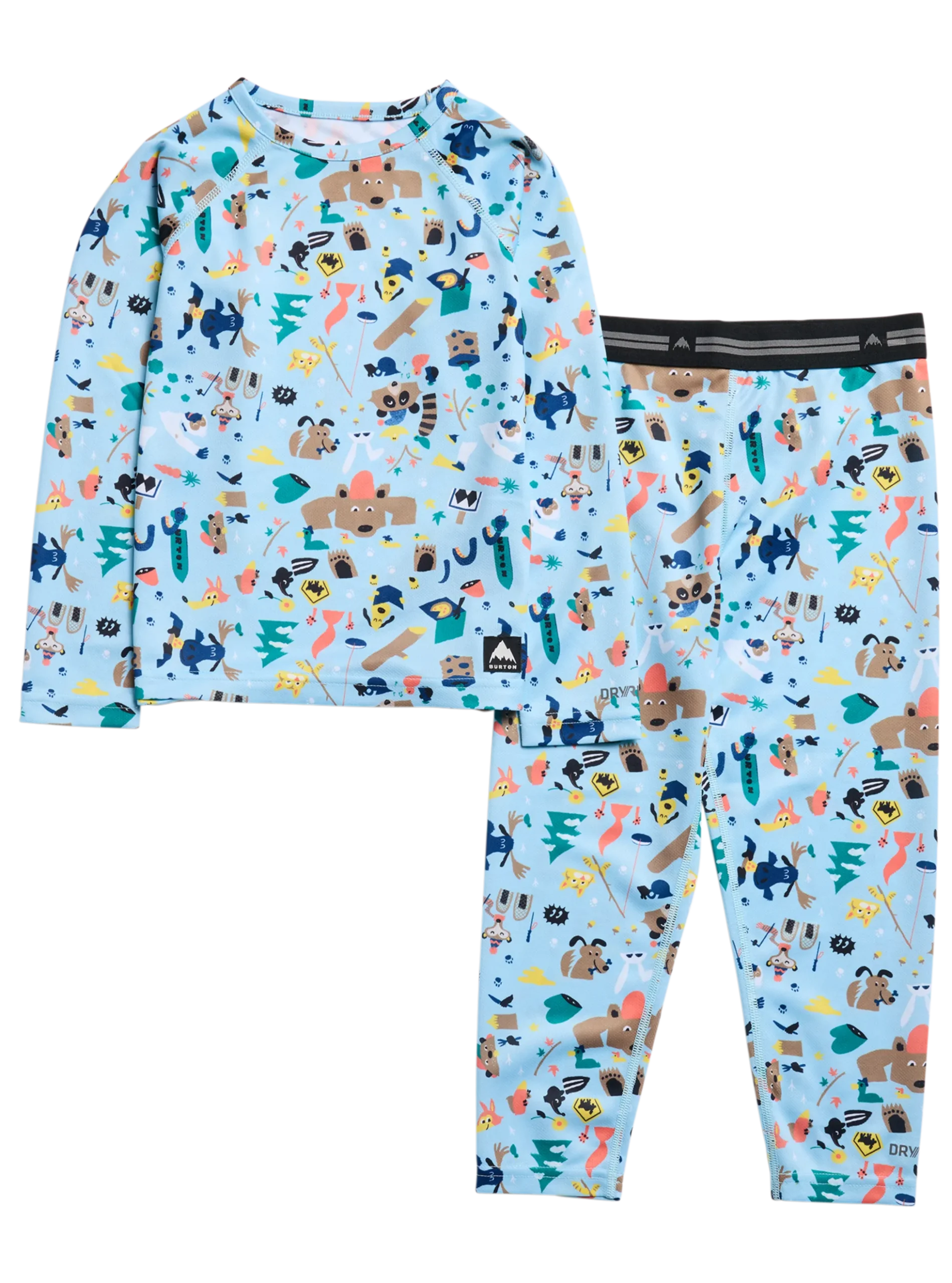Leichtes Funktionswäsche-Set für Kleinkinder