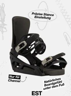 Lexa EST Snowboardbindungen für Damen