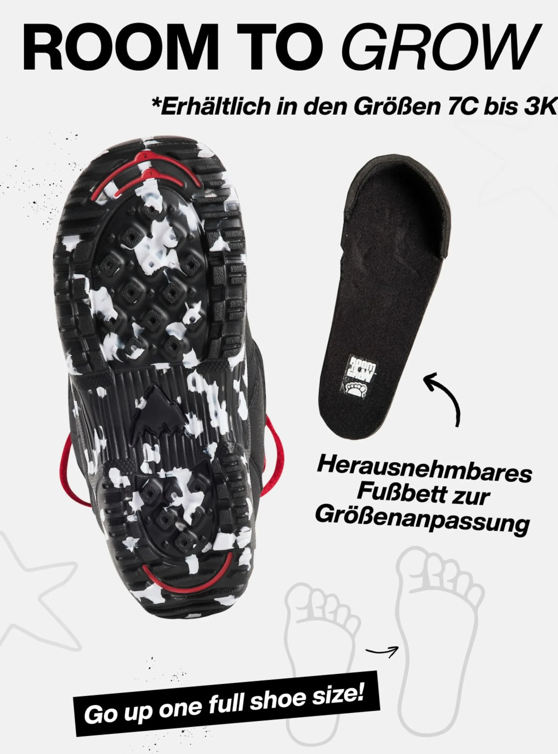Mini Grom Snowboardboots für Kinder