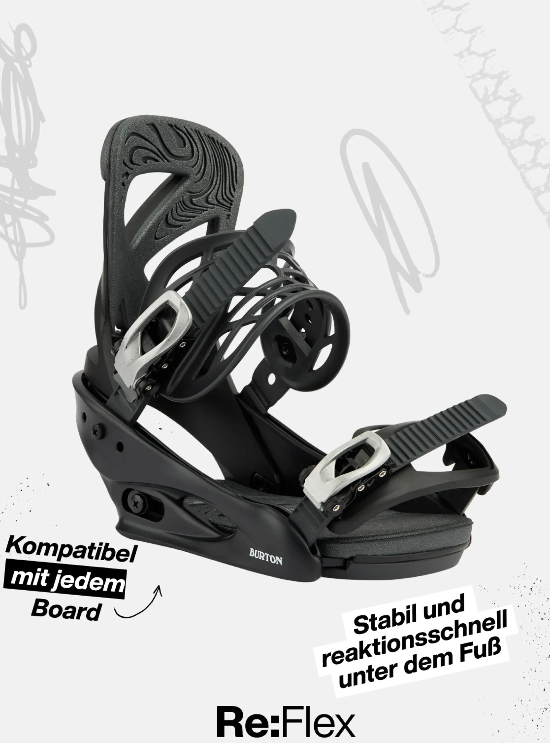Scribe Re:Flex Snowboardbindungen für Damen